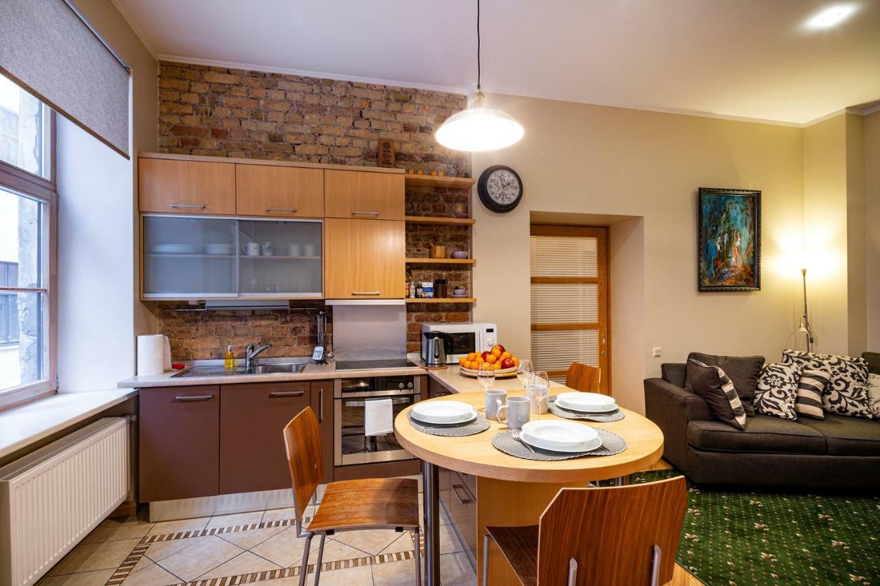 ריגה Kalnina Quiet Apartment In City Center מראה חיצוני תמונה