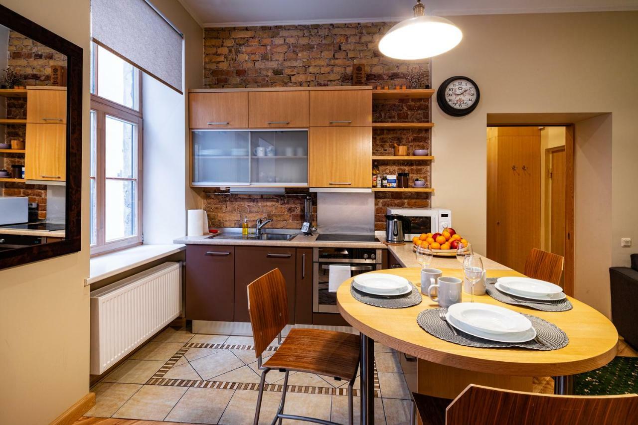 ריגה Kalnina Quiet Apartment In City Center מראה חיצוני תמונה